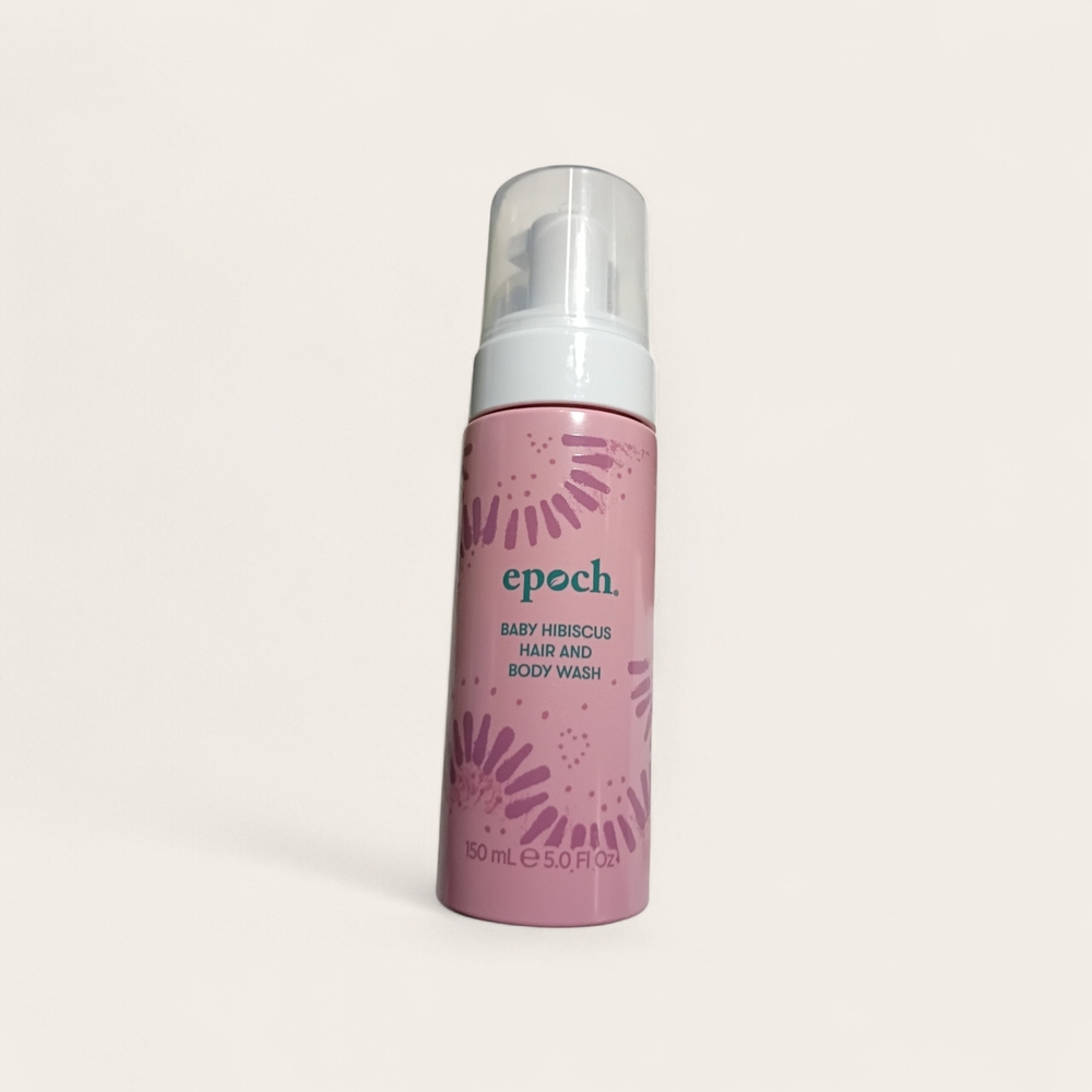 Epoch Baby Hibiscus Hair and Body Wash - Foaming Bottle